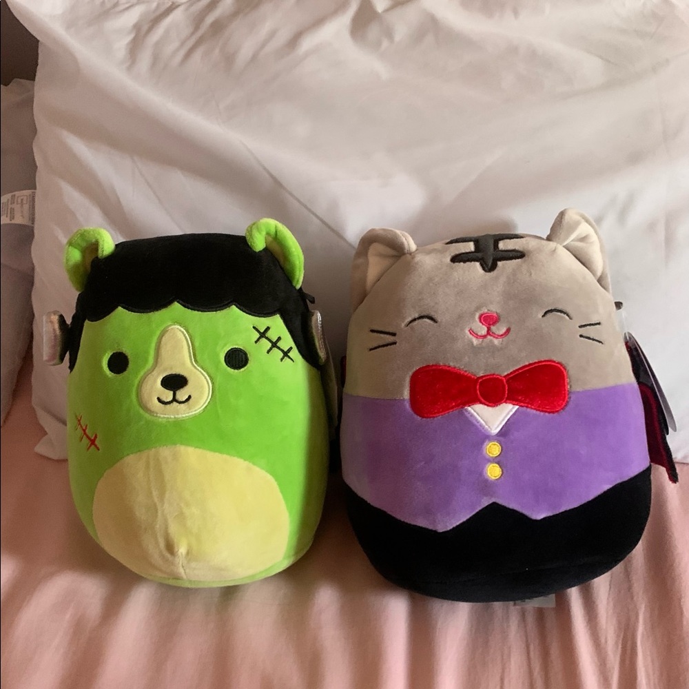 Halloween Squishmallows Len and Tally